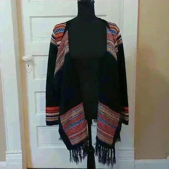 LLove Sweaters - LLove waterfall cardigan #0090E